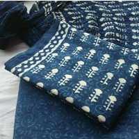 Hand Block Dress Material